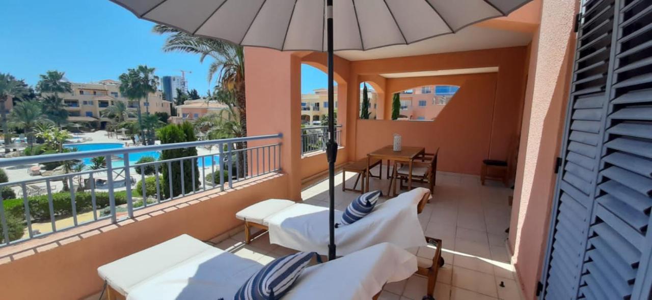 Limnaria Gardens - Superb Modern 1 Bed Apartment With Pool Views Paphos Eksteriør bilde